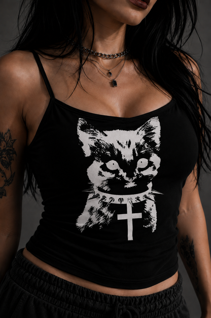 Débardeur Dark Alternatif - Cat