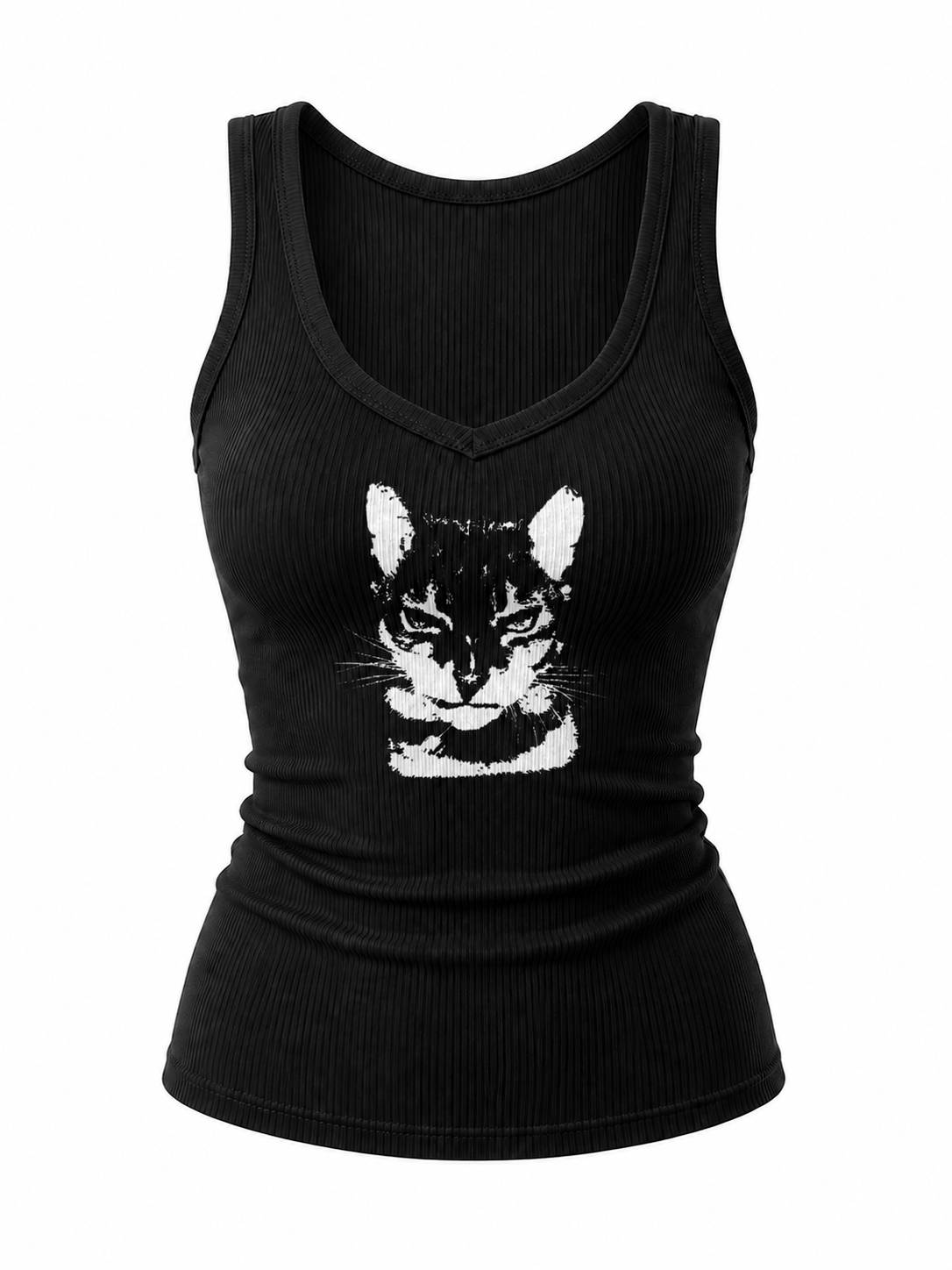 Débardeur Alternatif "Mogging Cat"
