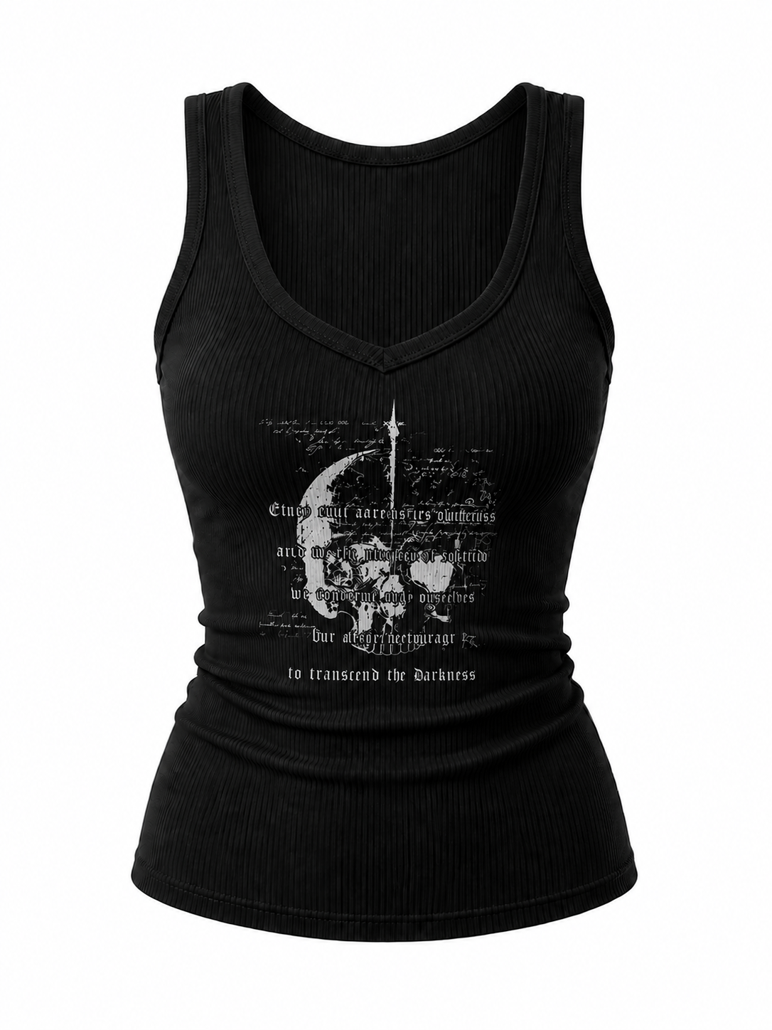 Débardeur Alternatif "TypoSkull"